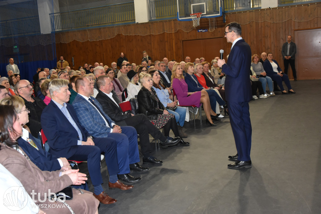 Mateusz Morawiecki w Wyszkowie