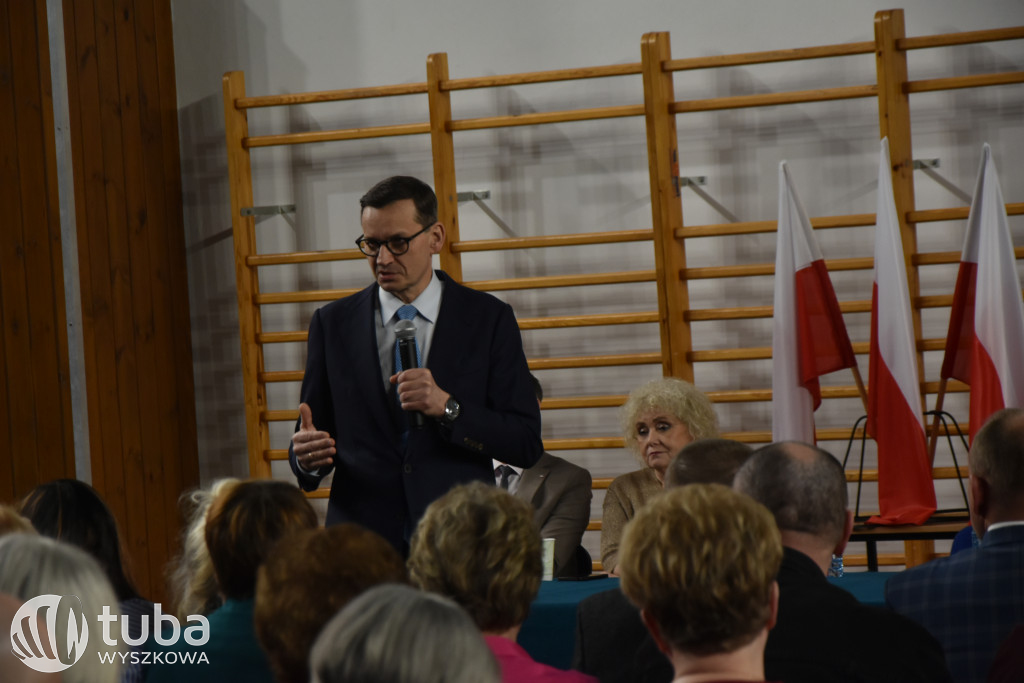 Mateusz Morawiecki w Wyszkowie