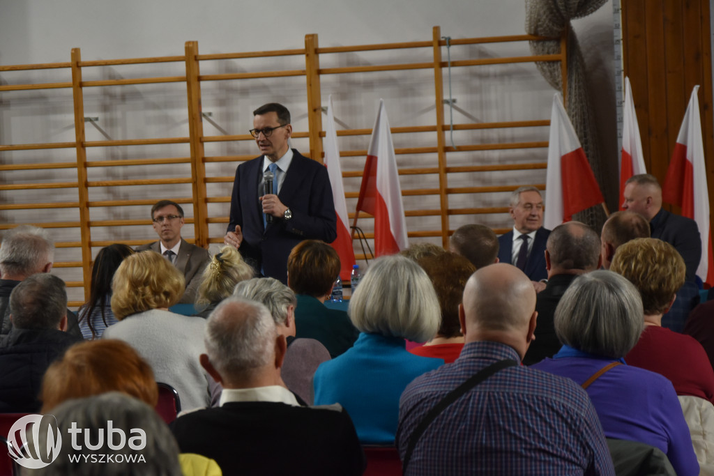 Mateusz Morawiecki w Wyszkowie