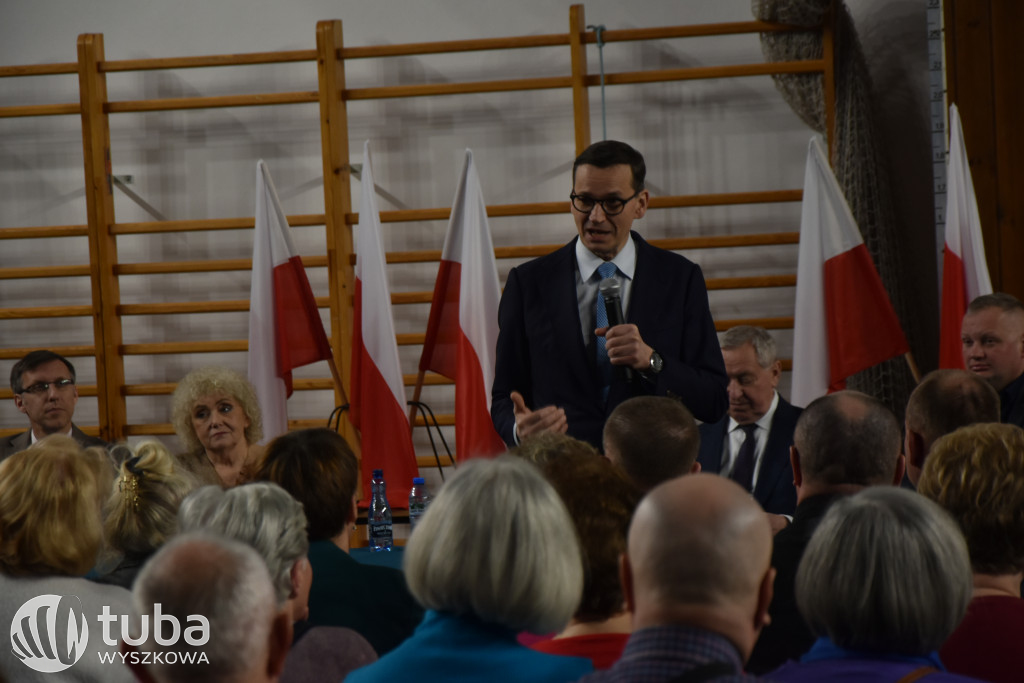 Mateusz Morawiecki w Wyszkowie