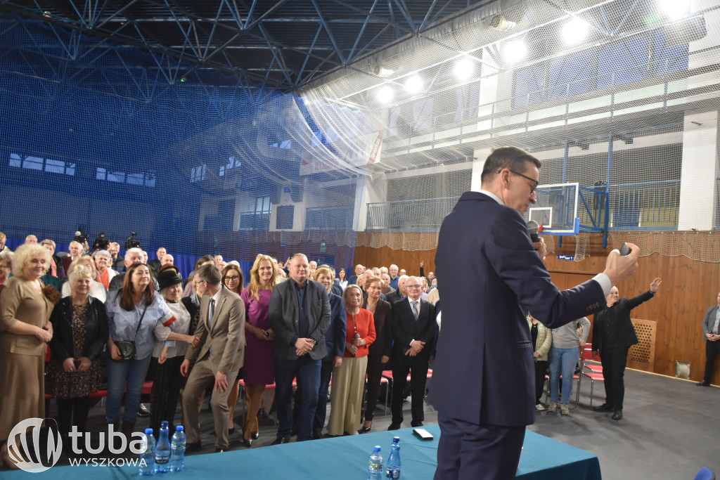 Mateusz Morawiecki w Wyszkowie
