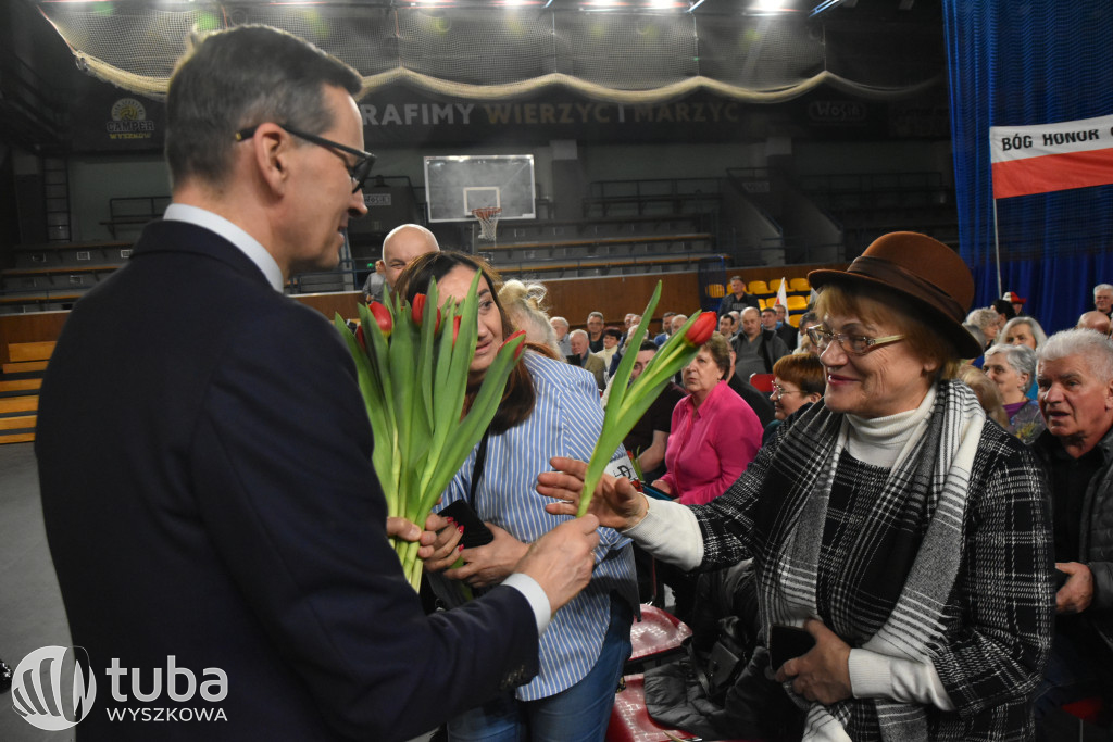 Mateusz Morawiecki w Wyszkowie