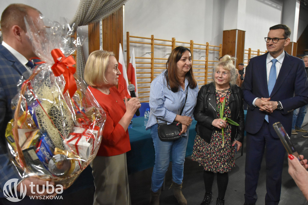 Mateusz Morawiecki w Wyszkowie