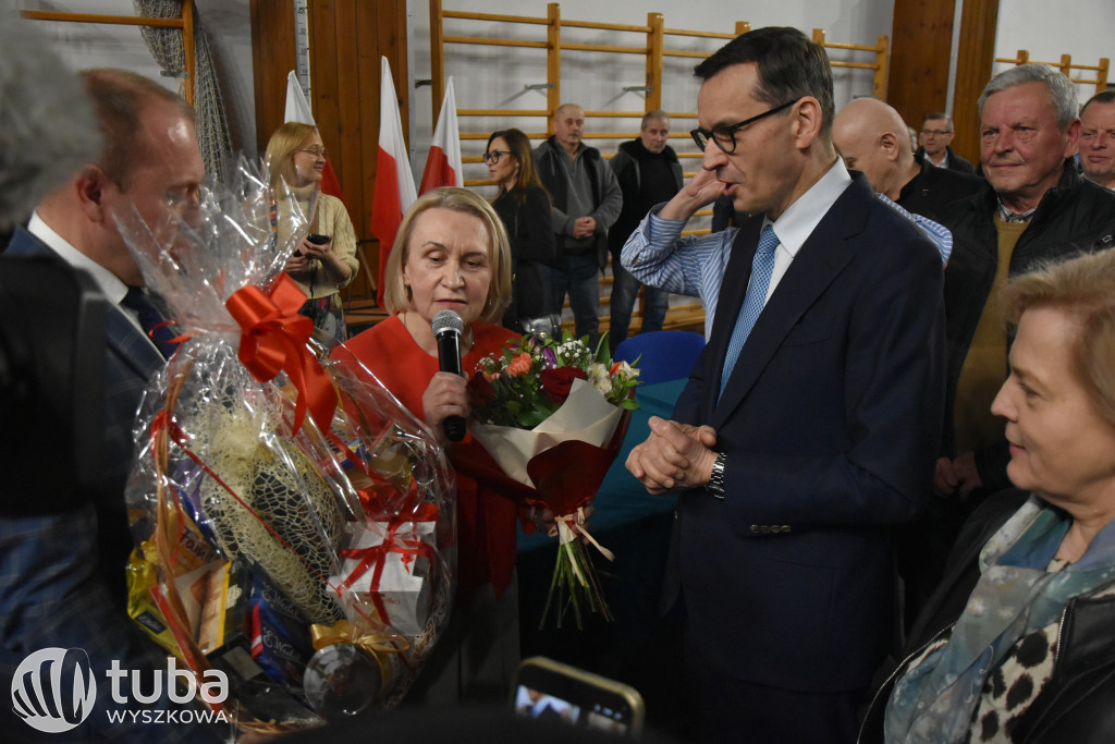 Mateusz Morawiecki w Wyszkowie