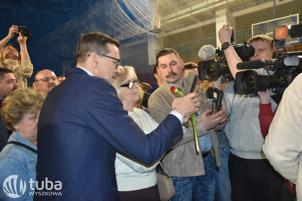 Mateusz Morawiecki w Wyszkowie