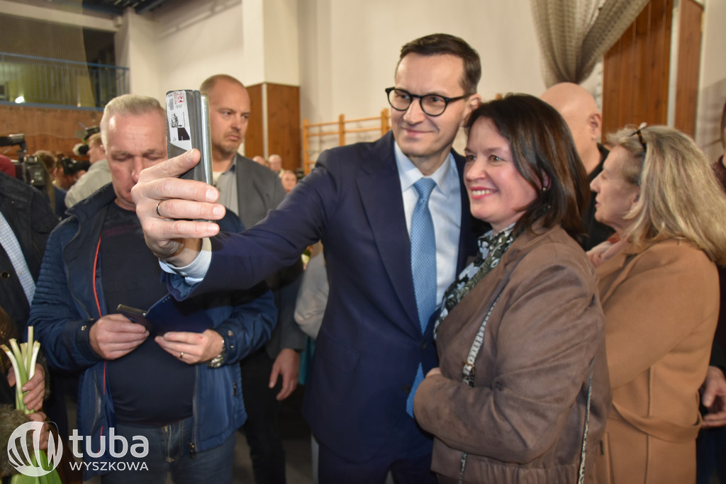 Mateusz Morawiecki w Wyszkowie
