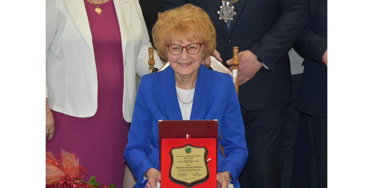 Dr Barbara Dubniak Honorową Obywatelką Gminy Brańszczyk