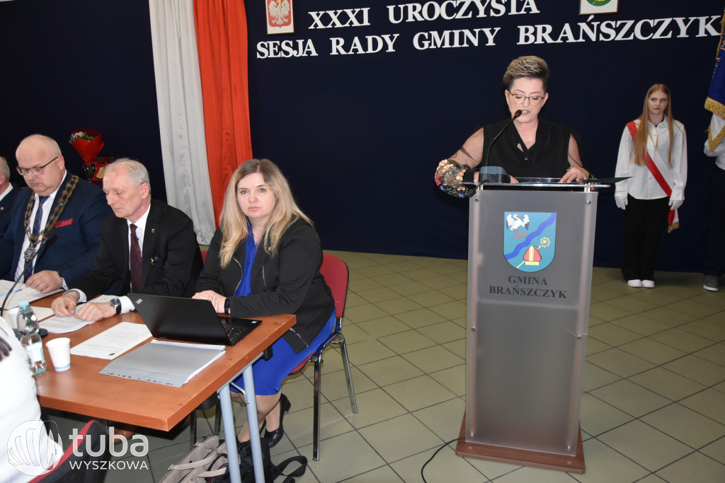 Dr Barbara Dubniak Honorową Obywatelką Gminy Brańszczyk