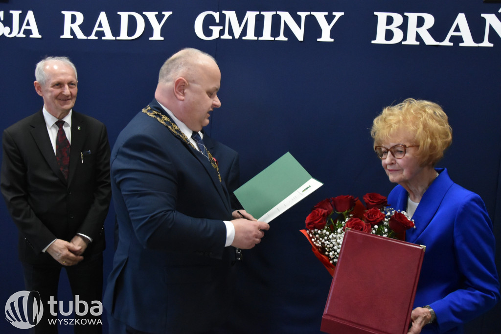 Dr Barbara Dubniak Honorową Obywatelką Gminy Brańszczyk