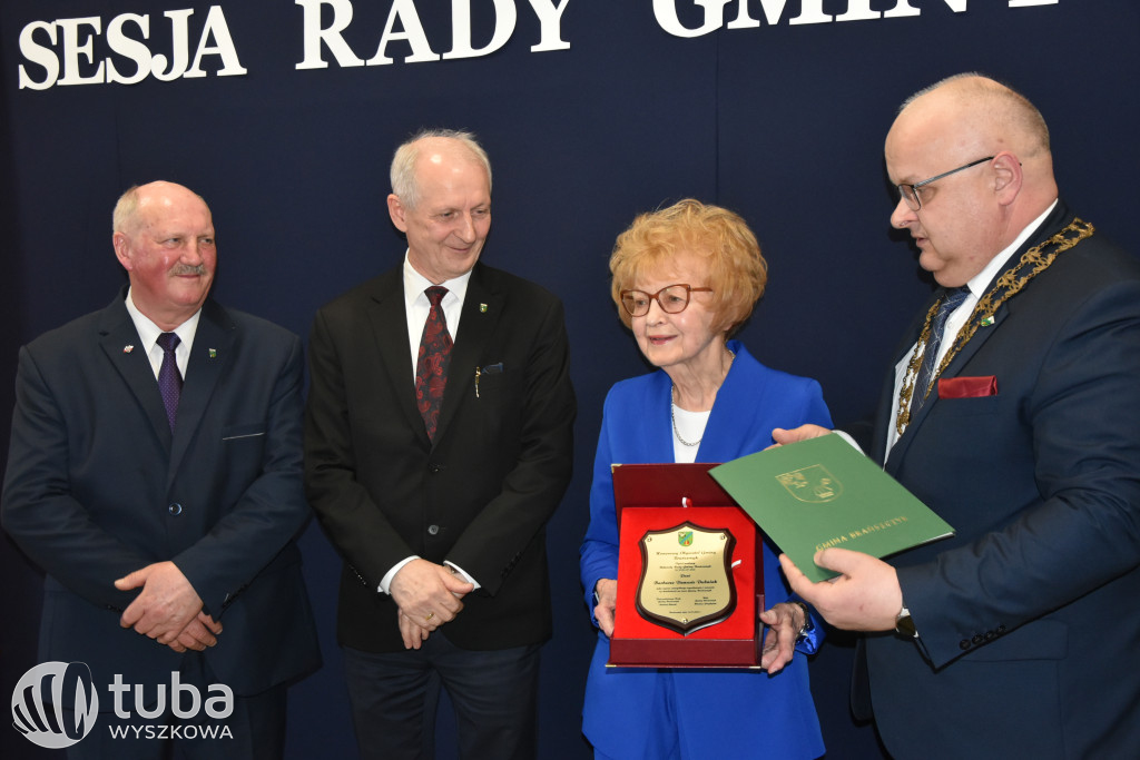 Dr Barbara Dubniak Honorową Obywatelką Gminy Brańszczyk
