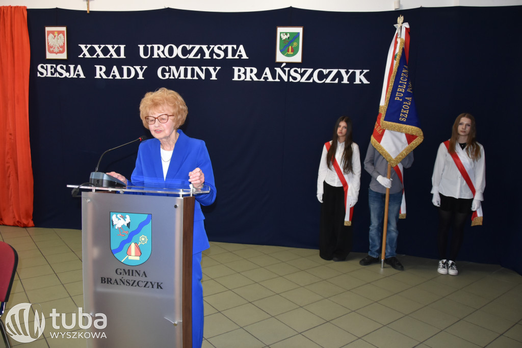Dr Barbara Dubniak Honorową Obywatelką Gminy Brańszczyk