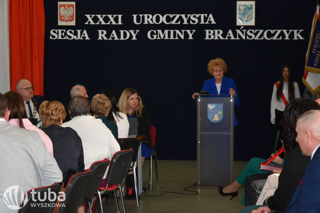 Dr Barbara Dubniak Honorową Obywatelką Gminy Brańszczyk