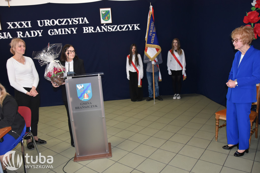 Dr Barbara Dubniak Honorową Obywatelką Gminy Brańszczyk