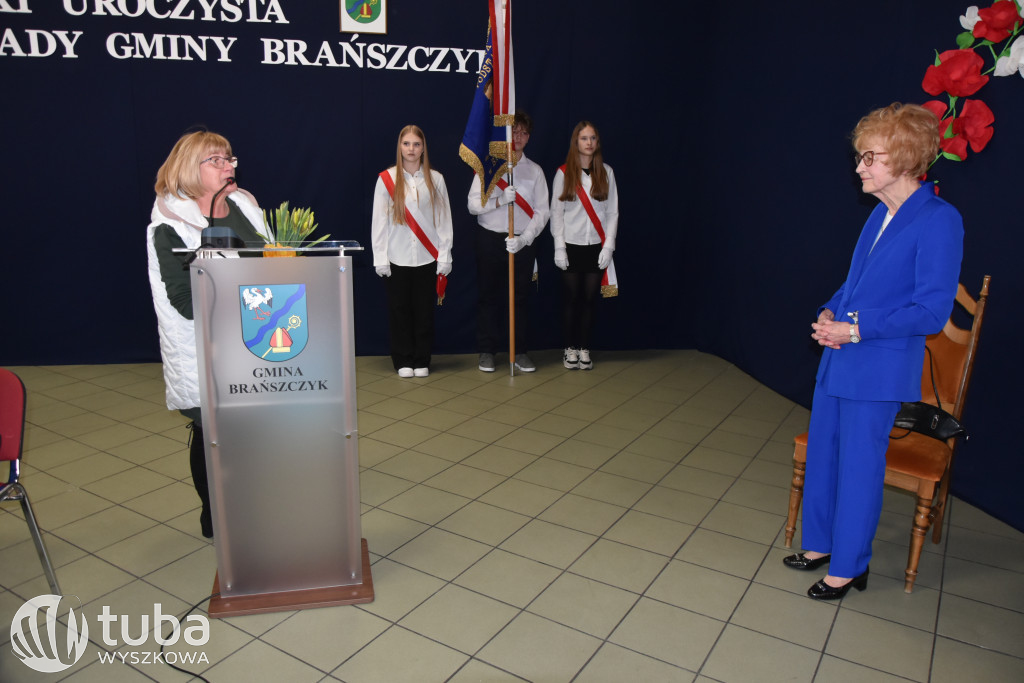 Dr Barbara Dubniak Honorową Obywatelką Gminy Brańszczyk