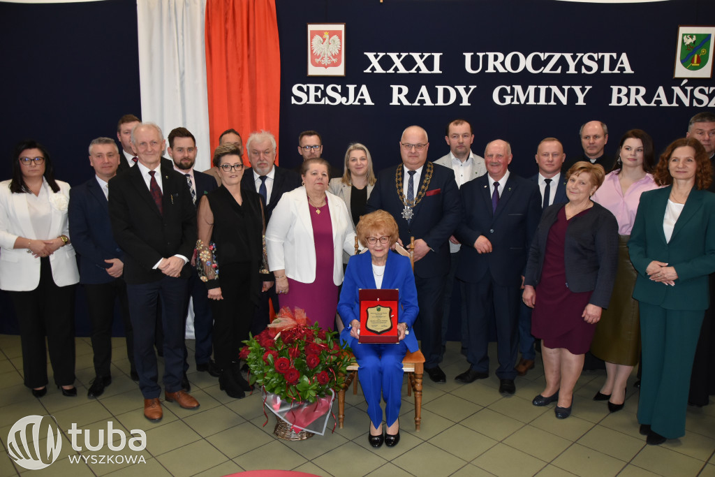 Dr Barbara Dubniak Honorową Obywatelką Gminy Brańszczyk