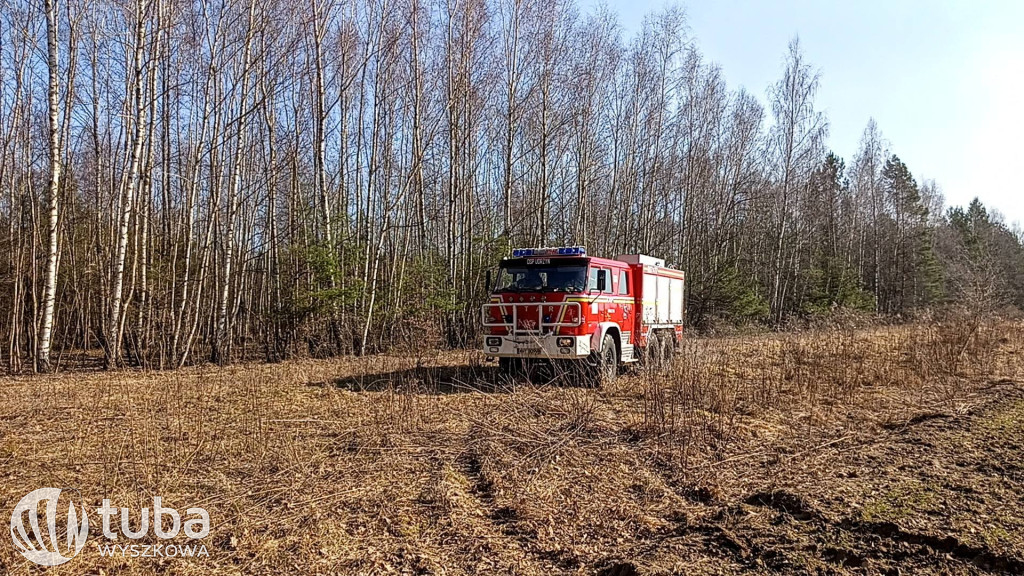 Niebezpieczne pożary traw w Powiecie Wyszkowskim
