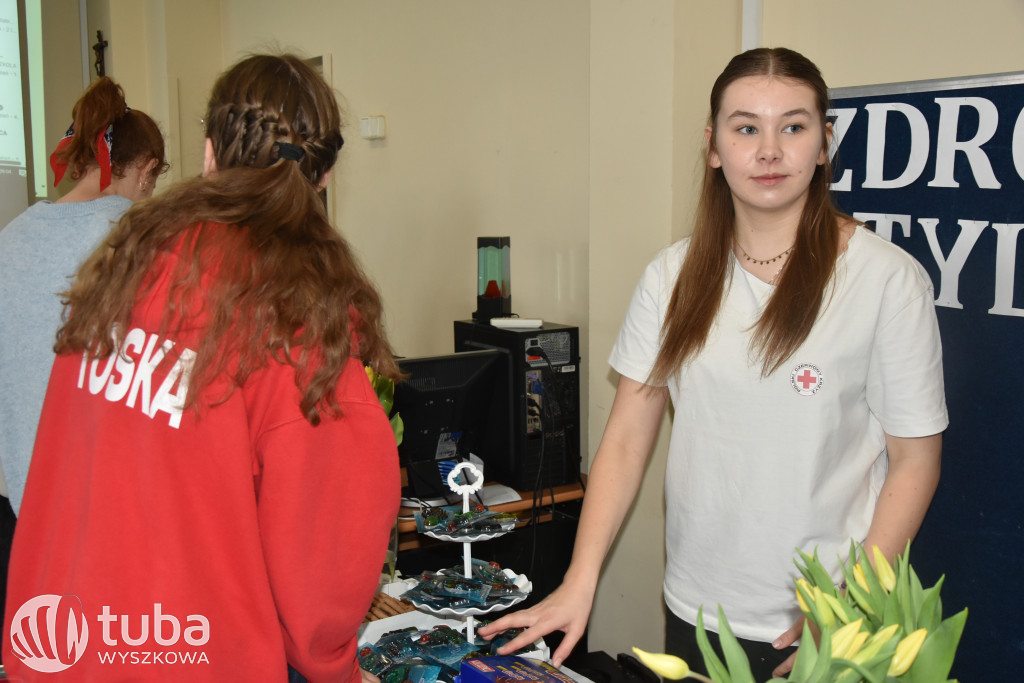 Prozdrowotna akcja w SP nr 5 w Wyszkowie