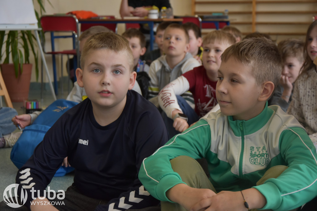 Prozdrowotna akcja w SP nr 5 w Wyszkowie