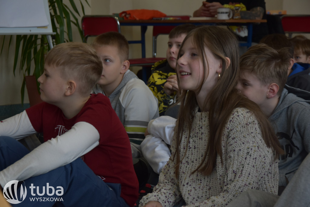 Prozdrowotna akcja w SP nr 5 w Wyszkowie