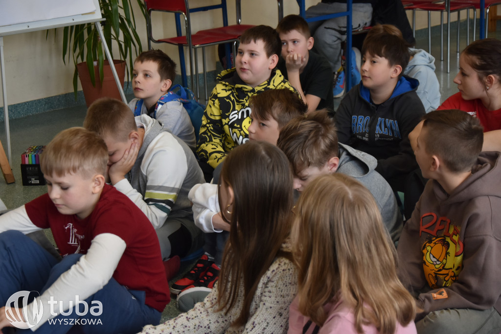 Prozdrowotna akcja w SP nr 5 w Wyszkowie