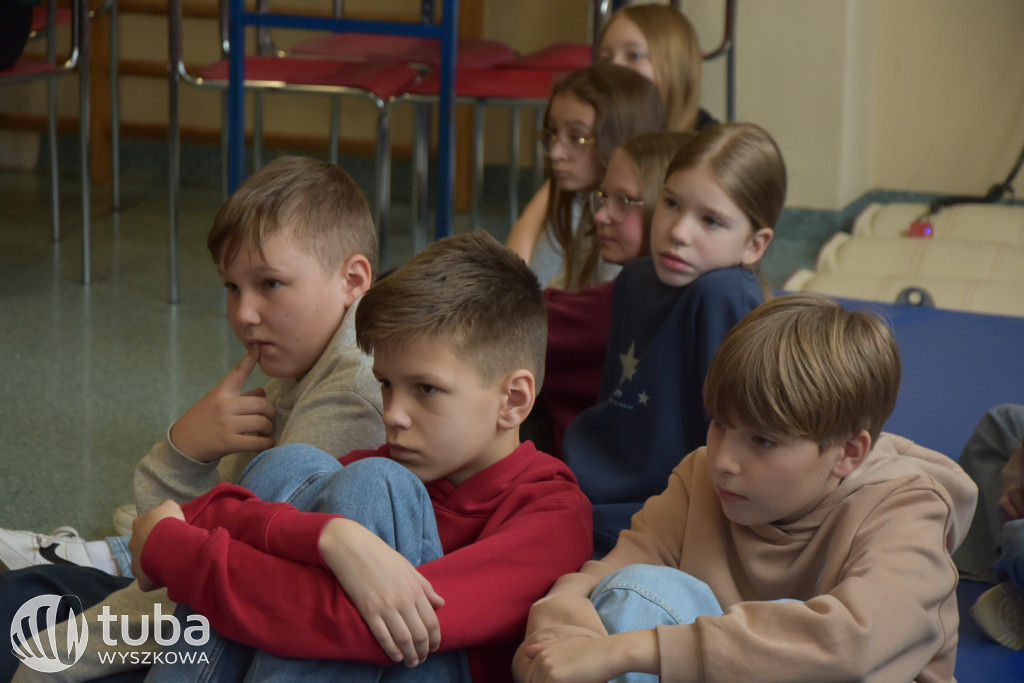 Prozdrowotna akcja w SP nr 5 w Wyszkowie