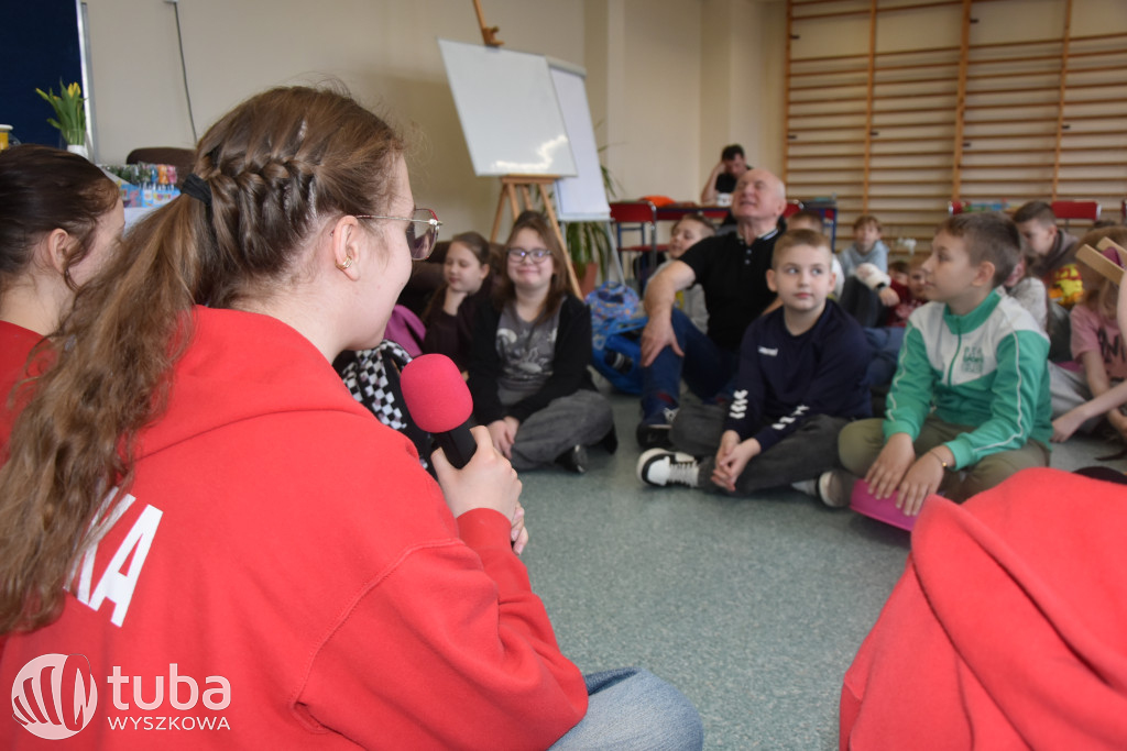 Prozdrowotna akcja w SP nr 5 w Wyszkowie