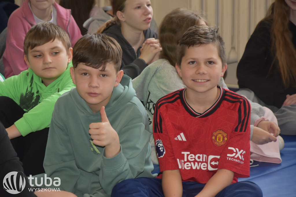 Prozdrowotna akcja w SP nr 5 w Wyszkowie