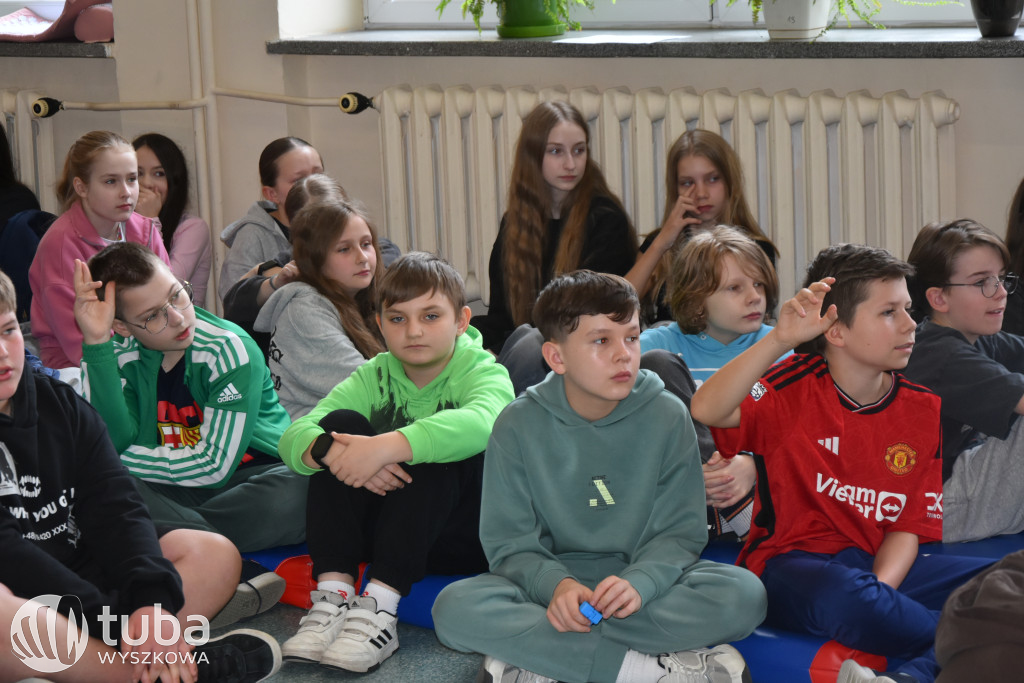 Prozdrowotna akcja w SP nr 5 w Wyszkowie