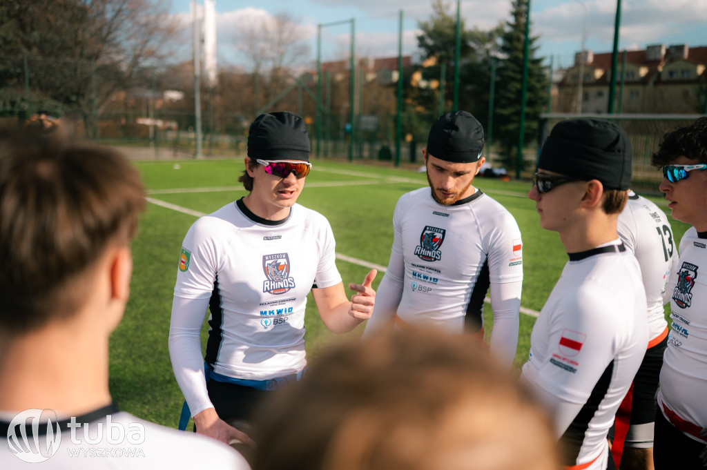 Kolejka futbolu flagowego w Wyszkowie