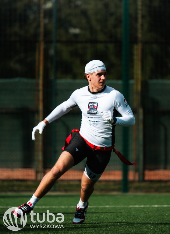 Kolejka futbolu flagowego w Wyszkowie