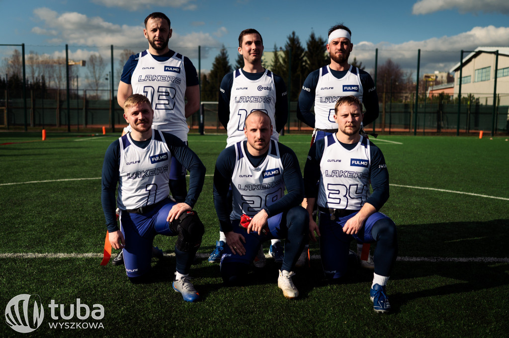 Kolejka futbolu flagowego w Wyszkowie