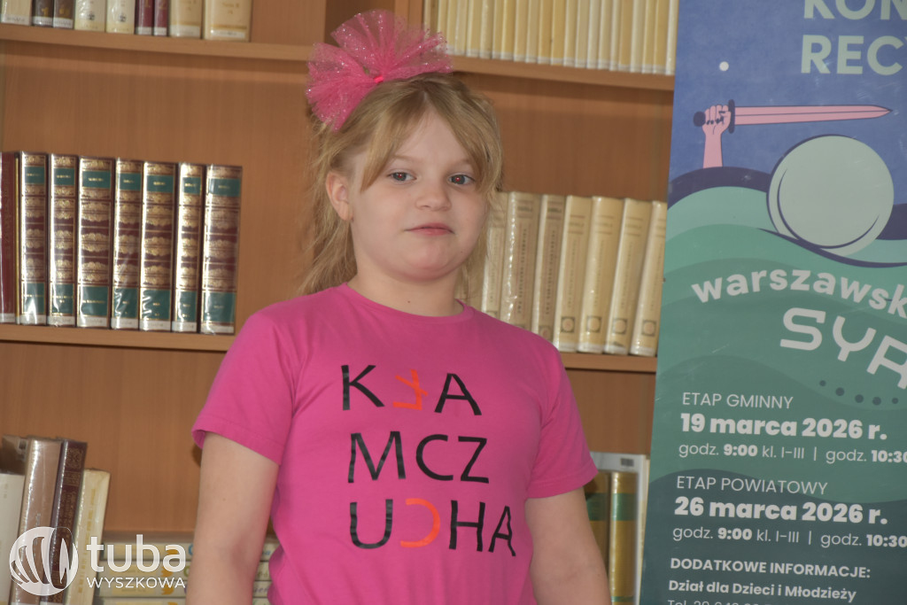 Powiatowy konkurs recytatorski 