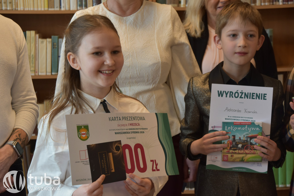 Powiatowy konkurs recytatorski 