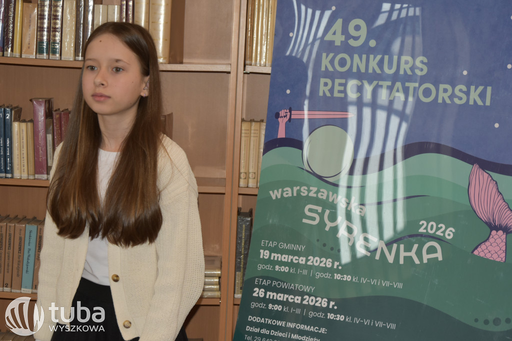 Powiatowy konkurs recytatorski 