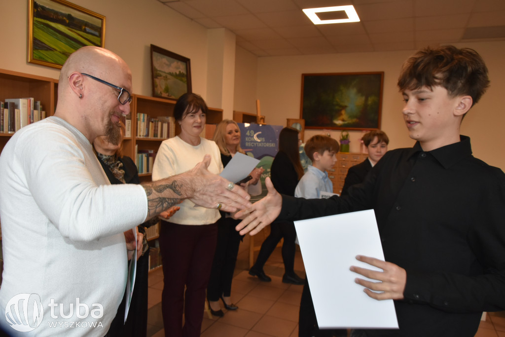 Powiatowy konkurs recytatorski 