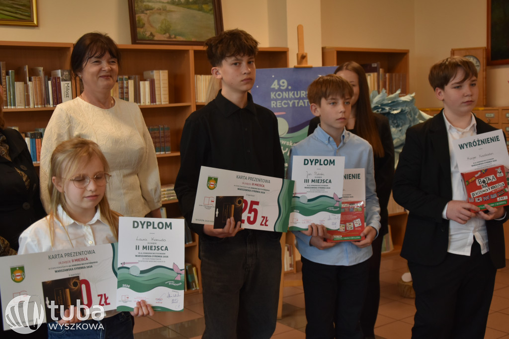 Powiatowy konkurs recytatorski 