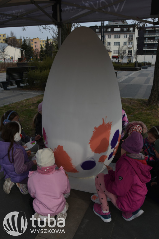 Gigantyczna pisanka powstała w Wyszkowie