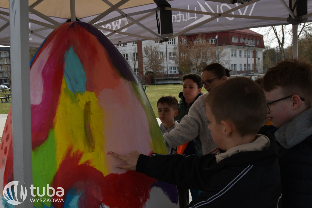Gigantyczna pisanka powstała w Wyszkowie