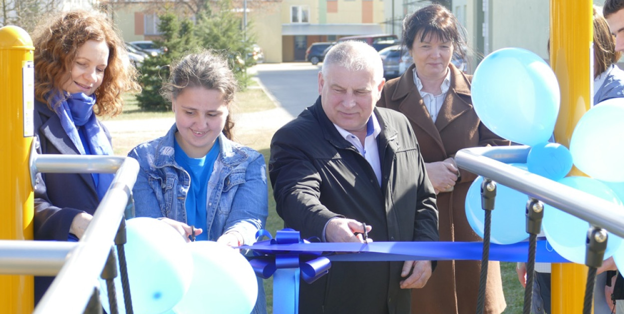 Nowa siłownia i plac zabaw przy OS-W w Wyszkowie