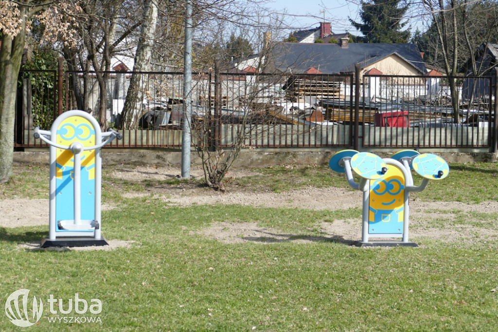 Nowa siłownia i plac zabaw przy OS-W w Wyszkowie