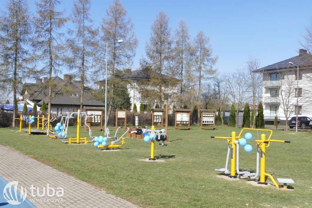 Nowa siłownia i plac zabaw przy OS-W w Wyszkowie