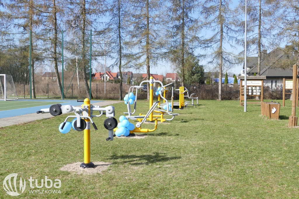 Nowa siłownia i plac zabaw przy OS-W w Wyszkowie