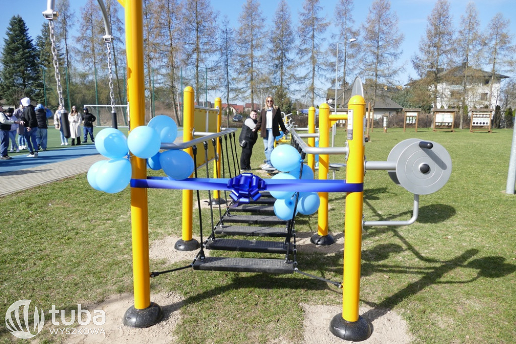 Nowa siłownia i plac zabaw przy OS-W w Wyszkowie