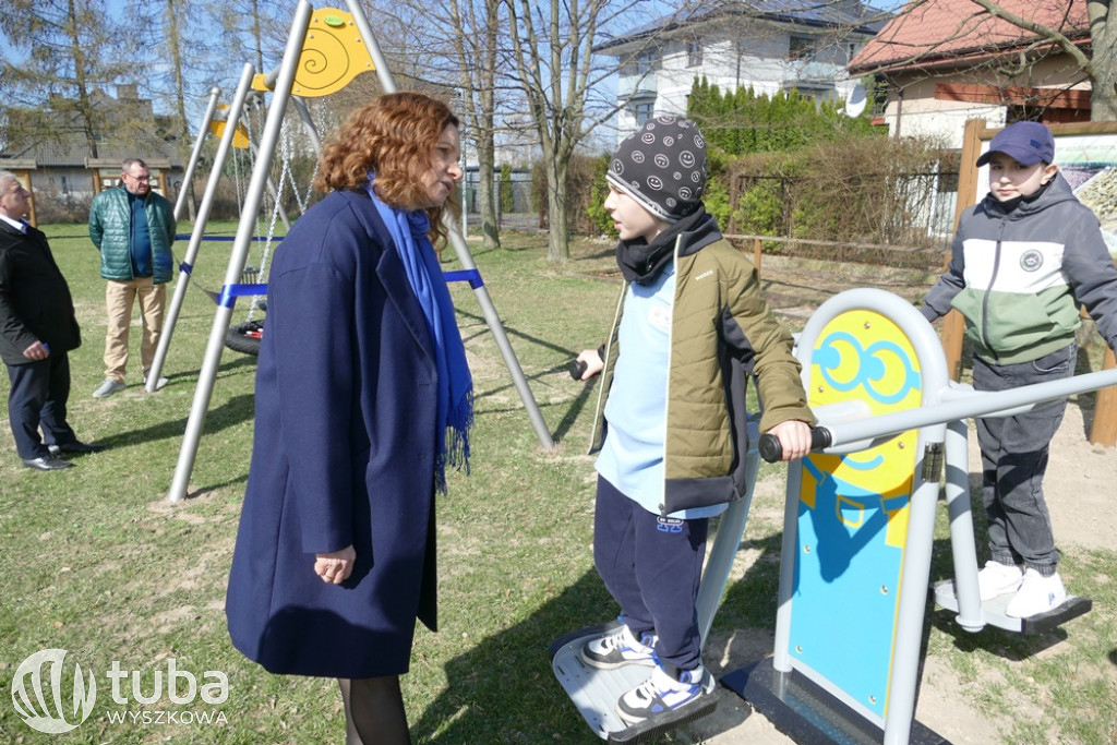 Nowa siłownia i plac zabaw przy OS-W w Wyszkowie