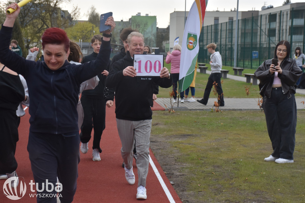 Sztafeta 100 x 100 dla Jerzego Różyckiego