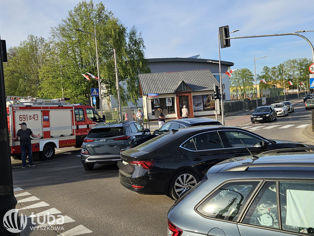 Powroty z weekendu i korki na wyszkowskich drogach