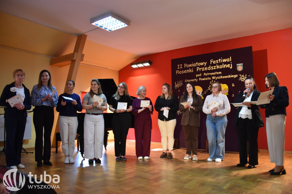 II Powiatowy Festiwal Piosenki Przedszkolnej