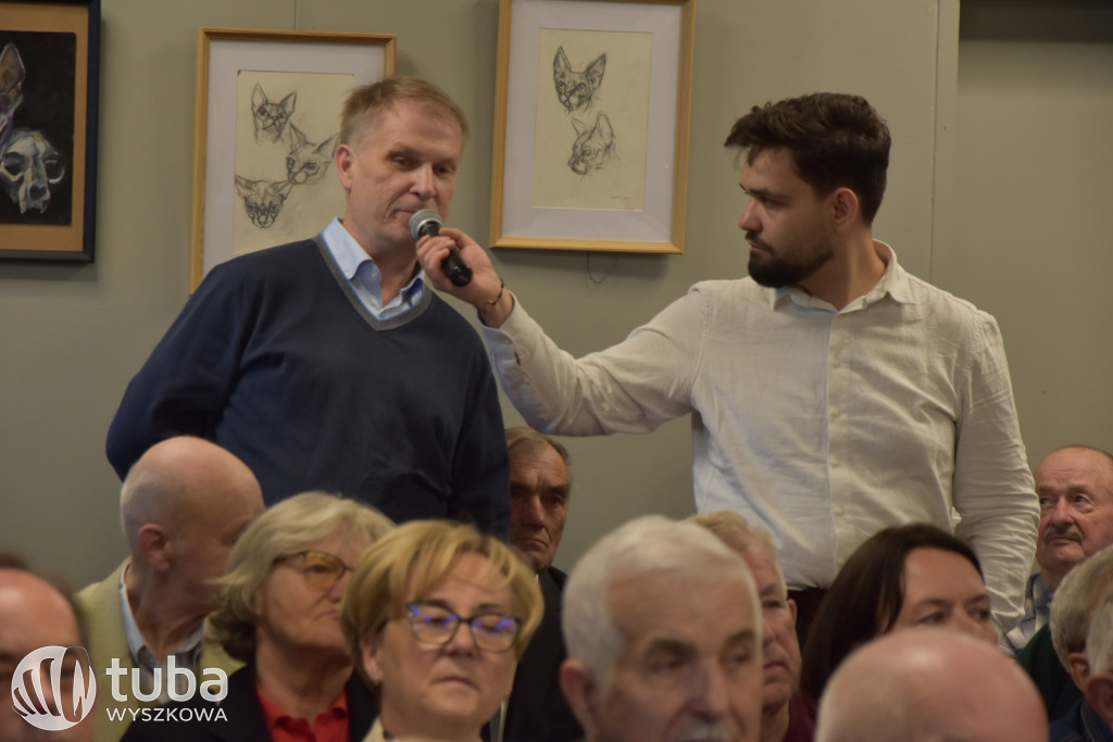 Daniel Obajtek i Daniel Milewski w Wyszkowie