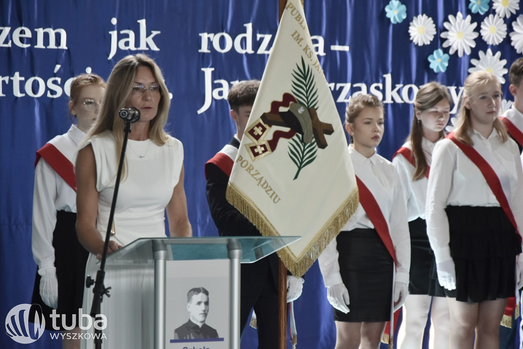 20. rocznica nadania imienia SP w Porządziu
