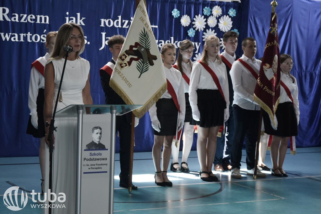 20. rocznica nadania imienia SP w Porządziu